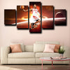 5 piece picture canvas Houston Rockets Howard home decor-1223 (3)