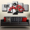 5 piece picture canvas art prints Chicago Blackhawks Kane home decor-1204 (2)