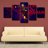 5 piece picture canvas art prints FC Barcelona messi home decor-1247 (2)