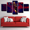 5 piece picture canvas art prints FC Barcelona messi home decor-1247 (3)