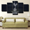 5 piece picture canvas prints Tottenham spurs  Logo Crest wall decor-1230 (4)