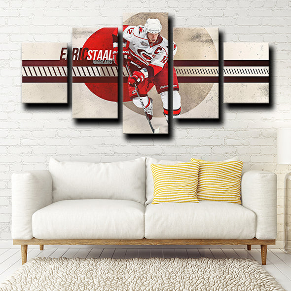 5 piece picture set art framed prints Hurricanes staal wall decor-1216 (3)