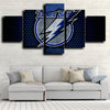 5 piece picture set art prints Tampa Bay Lightning Logo wall picture-1226 (3)