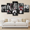 5 piece split canvas art Atlanta Falcons Means prints decor picture-1223 (2)