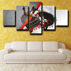 5 piece split canvas art Atlanta Falcons Norwood framed prints decor picture-1202 (4)