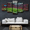 5 piece split canvas art Atlanta Falcons Rugby Field decor picture-1218 (3)