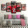 5 piece split canvas art Atlanta Falcons Ryan framed prints decor picture-1213 (2)