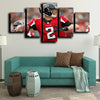 5 piece split canvas art Atlanta Falcons Ryan framed prints decor picture-1213 (3)