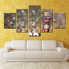 5 piece split canvas art FC Barcelona Neymar framed prints decor picture-1231 (4)