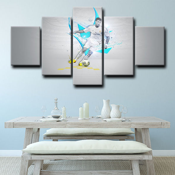 5 piece split canvas art framed prints Cristiano Ronaldo decor picture1216 (3)
