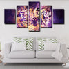 5 piece split canvas art framed prints Kobe Bryant decor picture1228 (2)