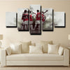 5 piece wall art arsenal teammate framed prints decor picture-1207 (4)