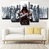 5 piece wall art canvas prints Assassin Brotherhood live room decor-1219 (1)