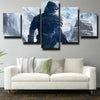 5 piece wall art canvas prints Assassin's Creed Rogue decor picture-1202 (2)