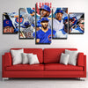 5 piece wall art canvas prints CCubs MLB All team Boys in Blue decor picture-1201 (2)