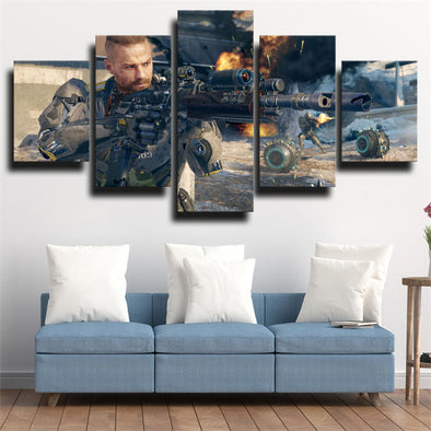 5 piece wall art canvas prints COD Black Ops III Donnie home decor-1205 (1)