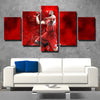 5 piece wall art canvas prints Clippers Griffin red decor picture-1228 (4)
