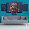 5 piece wall art canvas prints DOTA 2 Bristleback live room decor-1265 (2)