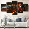 5 piece wall art canvas prints DOTA 2 Dragon Knight wall decor-1304 (3)
