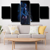 5 piece wall art canvas prints DOTA 2 Drow Range decor picture-1307 (2)