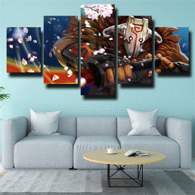 5 piece wall art canvas prints DOTA 2 Juggernaut home decor-1235 (1)
