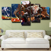 5 piece wall art canvas prints DOTA 2 Juggernaut home decor-1235 (3)