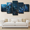 5 piece wall art canvas prints DOTA 2 Lich decor picture-1345 (3)