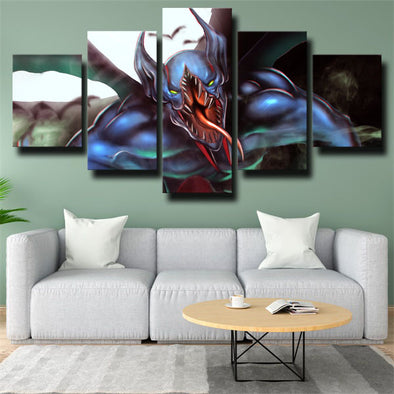 5 piece wall art canvas prints DOTA 2 Night Stalker wall decor-1395 (1)