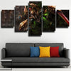 5 piece wall art canvas prints DOTA 2 Nyx Assassin decor picture-1398 (2)