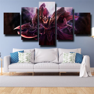 5 piece wall art canvas prints DOTA 2 hero Spectre home decor-1451 (1)