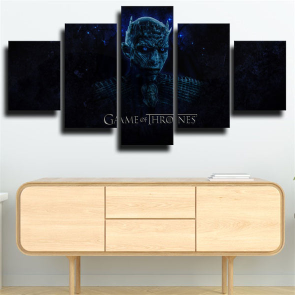5 piece wall art canvas prints Game of Thrones He live room decor-1625 (2)