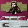 5 piece wall art canvas prints Game of Thrones Robb wall picture-1626 (2)