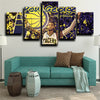 5 piece wall art canvas prints Indiana Pacers George live room decor-1223 (2)