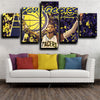 5 piece wall art canvas prints Indiana Pacers George live room decor-1223 (3)