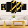 5 piece wall art canvas prints JFC yellow and black simple home decor-1264 (4)