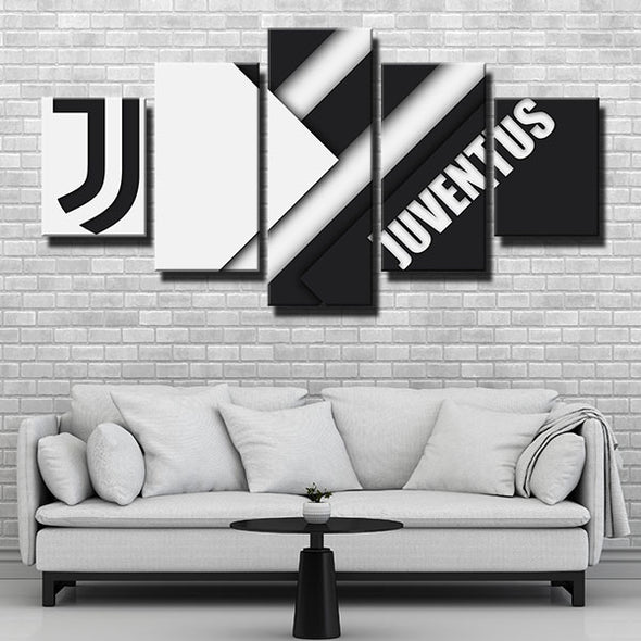 5 piece wall art canvas prints JUV white and black simple home decor-1265 (2)