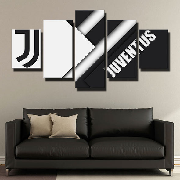 5 piece wall art canvas prints JUV white and black simple home decor-1265 (4)