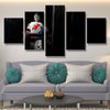 5 piece wall art canvas prints Jersey's Team Brodeur home decor-1002 (4)