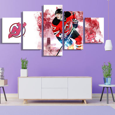 5 piece wall art canvas prints Jersey's Team KOVALCHUK wall picture-10014 (1)