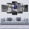 5 piece wall art canvas prints Juve Dybala Blue Jersey home decor-1298 (4)