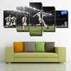 5 piece wall art canvas prints Juve players happy live room decor-1358 (4)