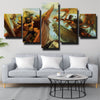 5 piece wall art canvas prints League Of Legends Gangplank home decor-1200 (2)