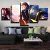 5 piece wall art canvas prints League Of Legends Garen home decor-1200 (2)