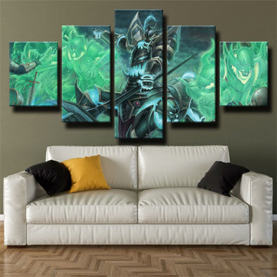 5 piece wall art canvas prints League Of Legends Hecarim decor picture-1200 (1)