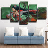 5 piece wall art canvas prints League Of Legends Irelia home decor-1200 (2)