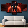5 piece wall art canvas prints League Of Legends Jhin home decor-1200 (2)