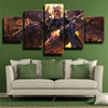 5 piece wall art canvas prints League Of Legends Kayle home decor-1200 (2)