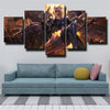 5 piece wall art canvas prints League Of Legends Kayle home decor-1200 (3)