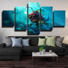 5 piece wall art canvas prints League Of Legends Kog'Maw wall picture-1200(2)