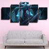 5 piece wall art canvas prints League Of Legends Lissandra wall decor-1200(2)